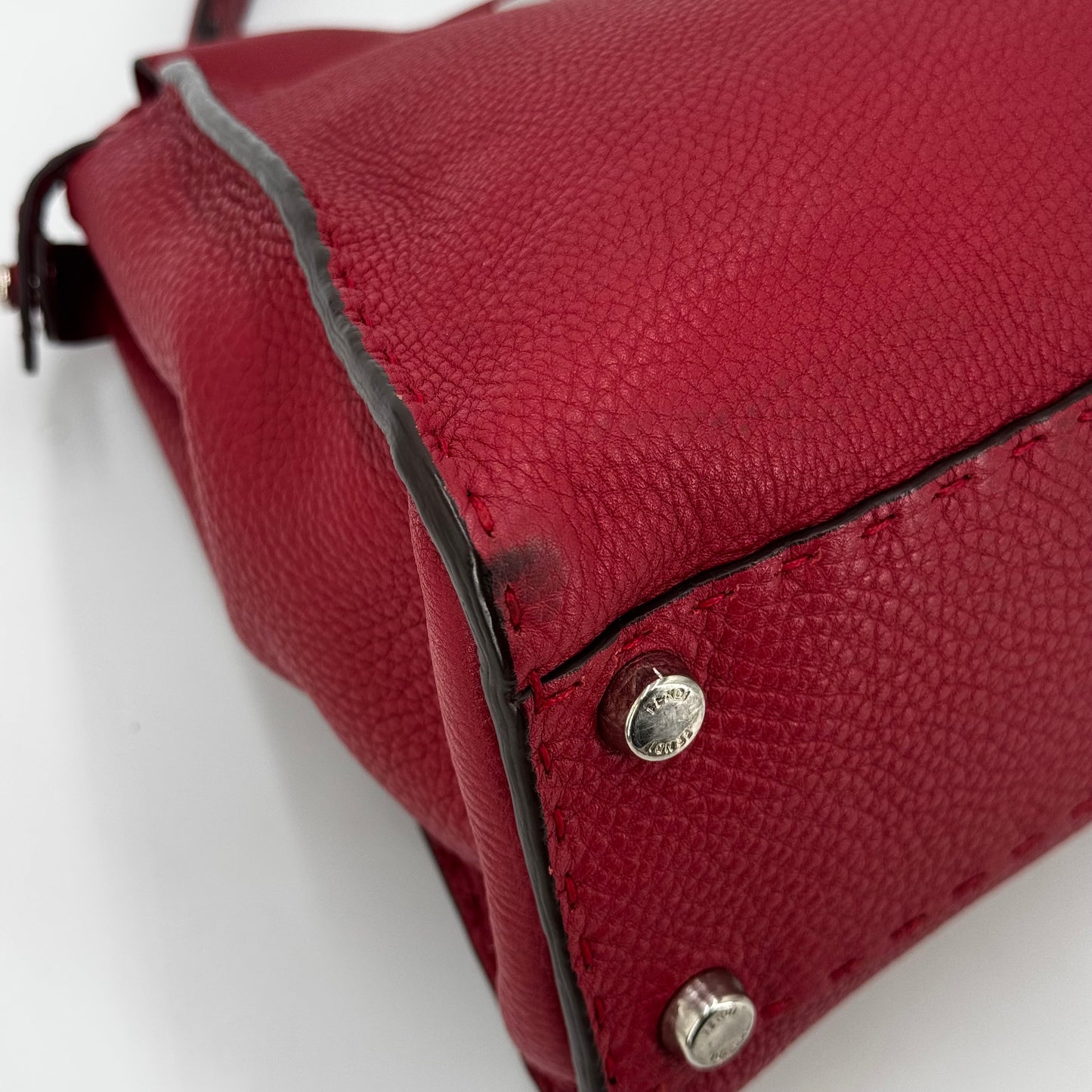 Fendi Peekaboo selleria grenat MM