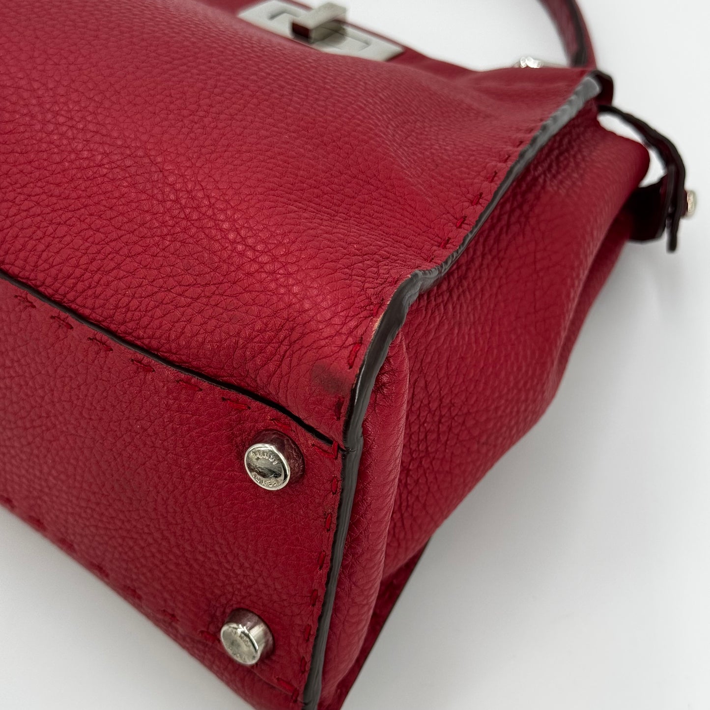 Fendi Peekaboo selleria grenat MM