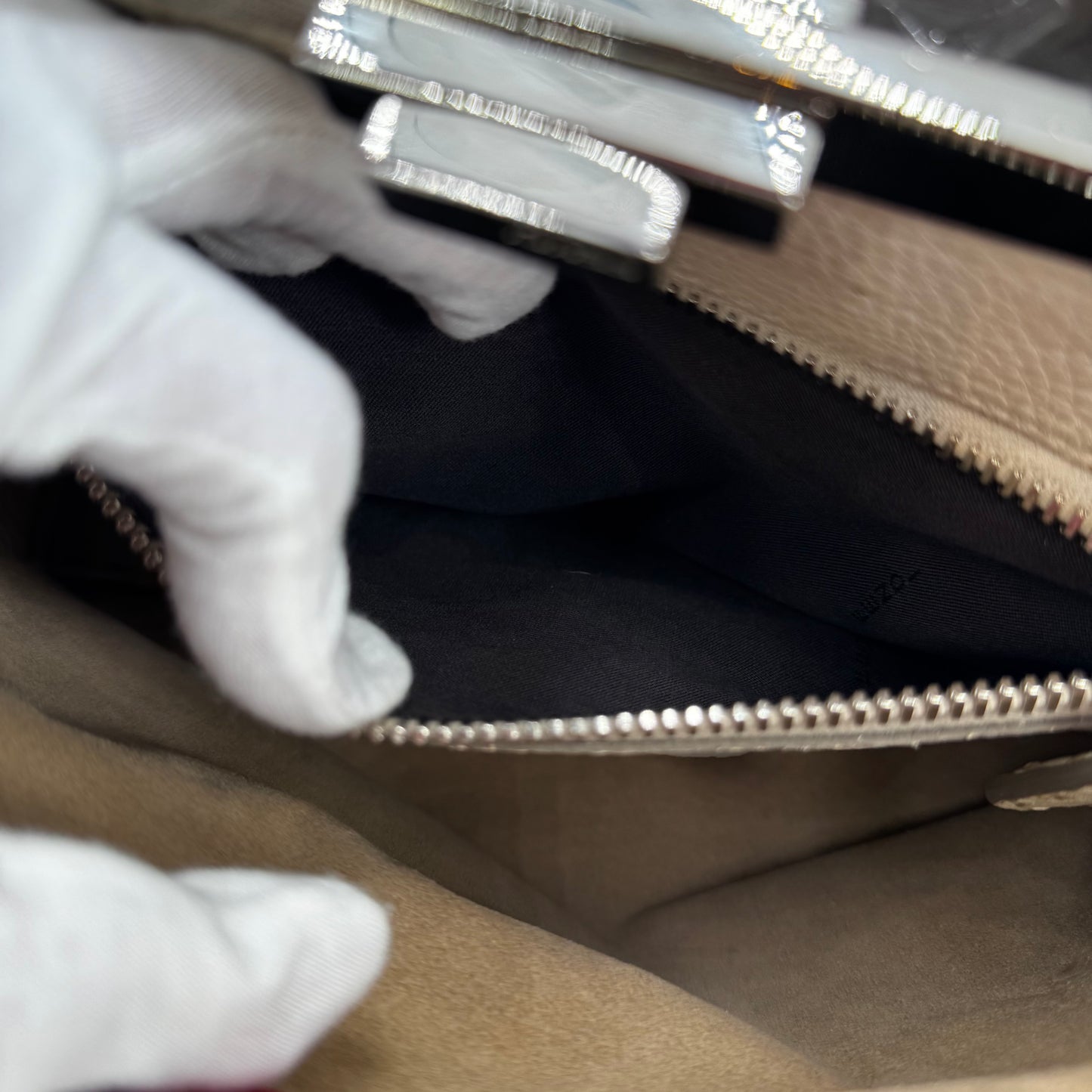 Fendi Peekaboo selleria grenat MM