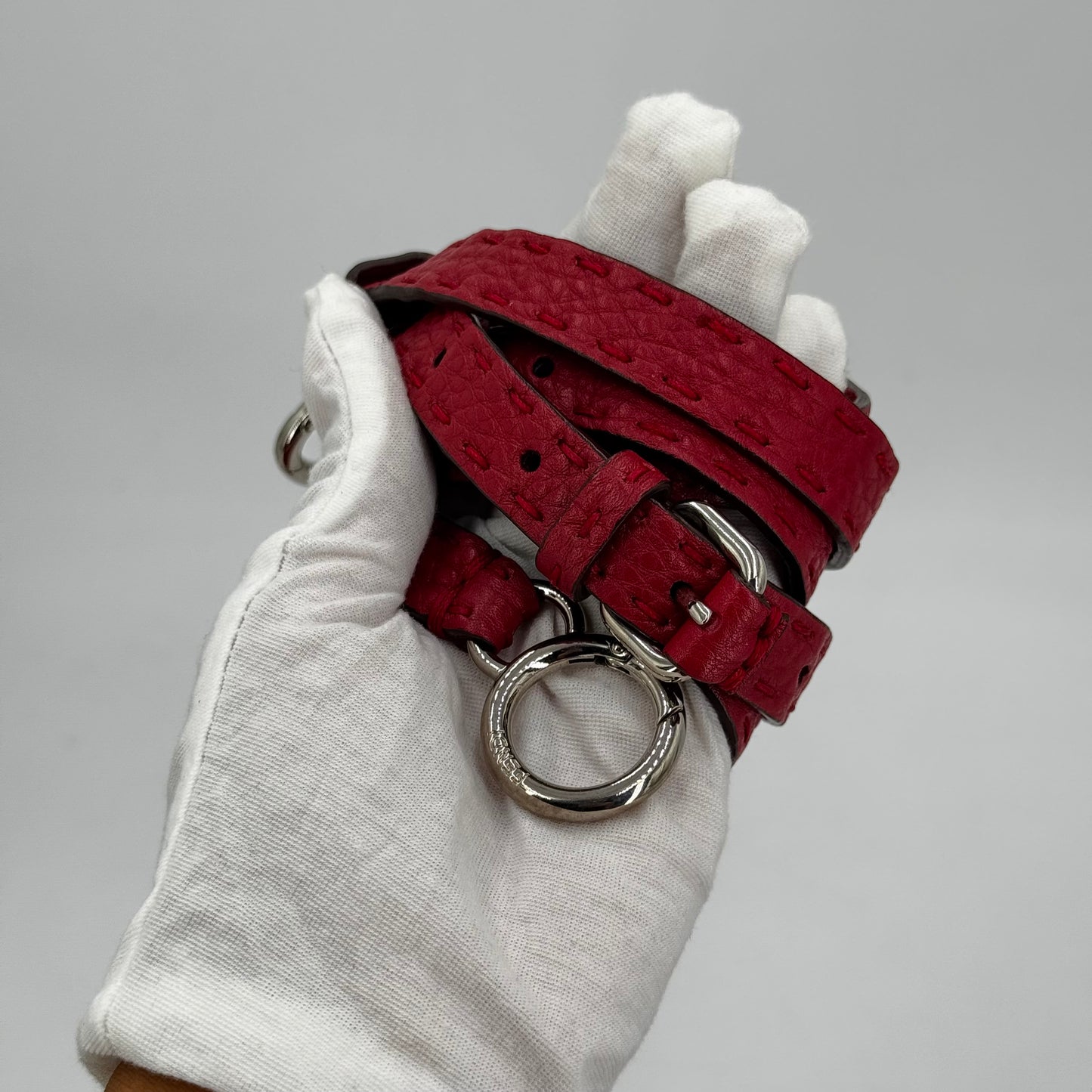 Fendi Peekaboo selleria grenat MM