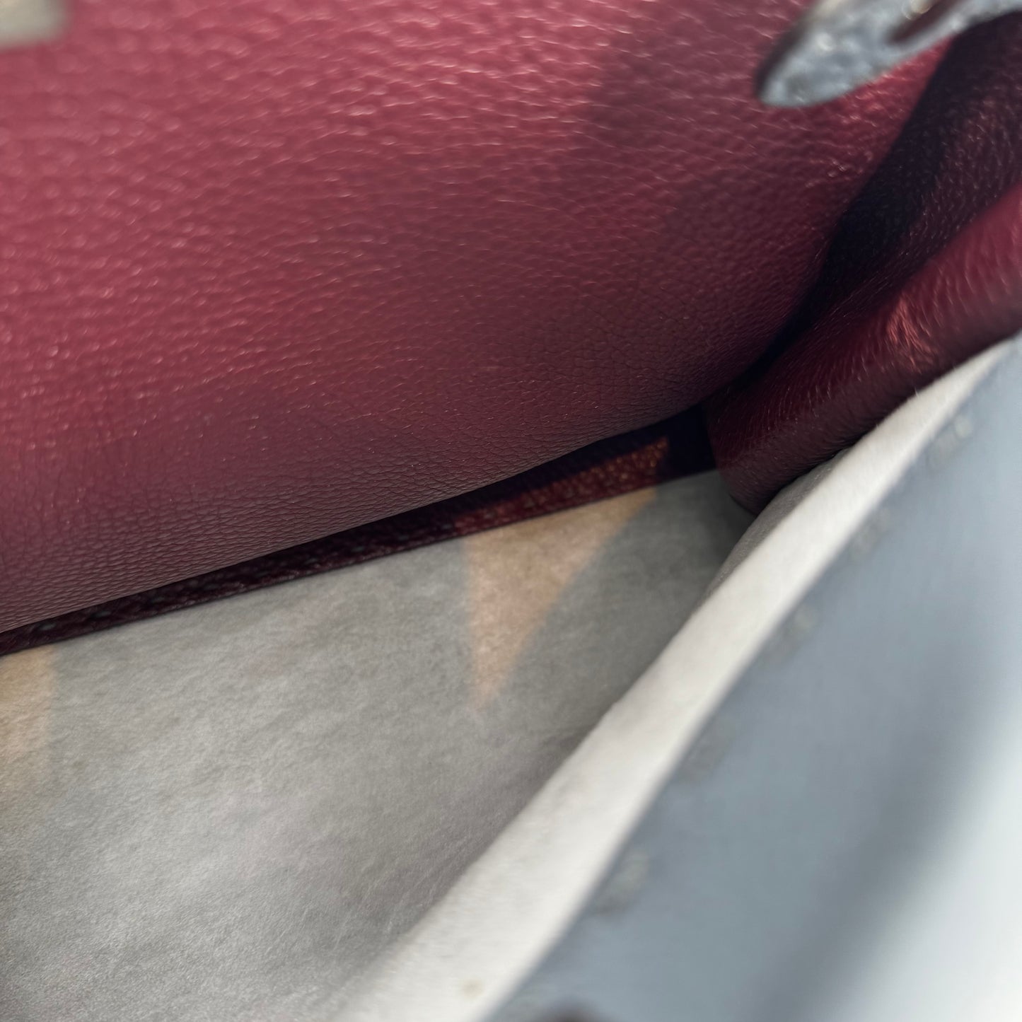 Fendi Peekaboo selleria gris MM