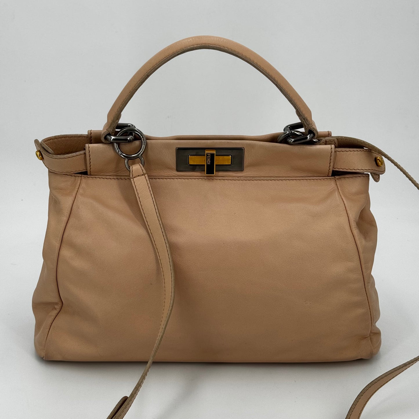 Fendi Peekaboo soft rose beige GM
