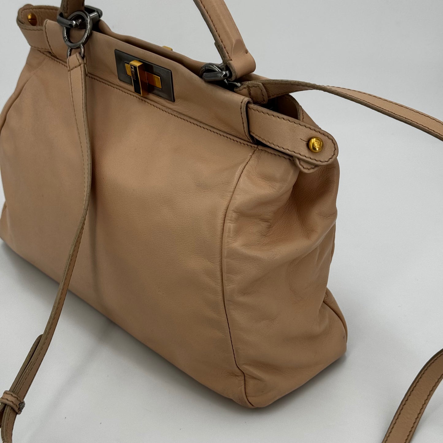 Fendi Peekaboo soft rose beige GM