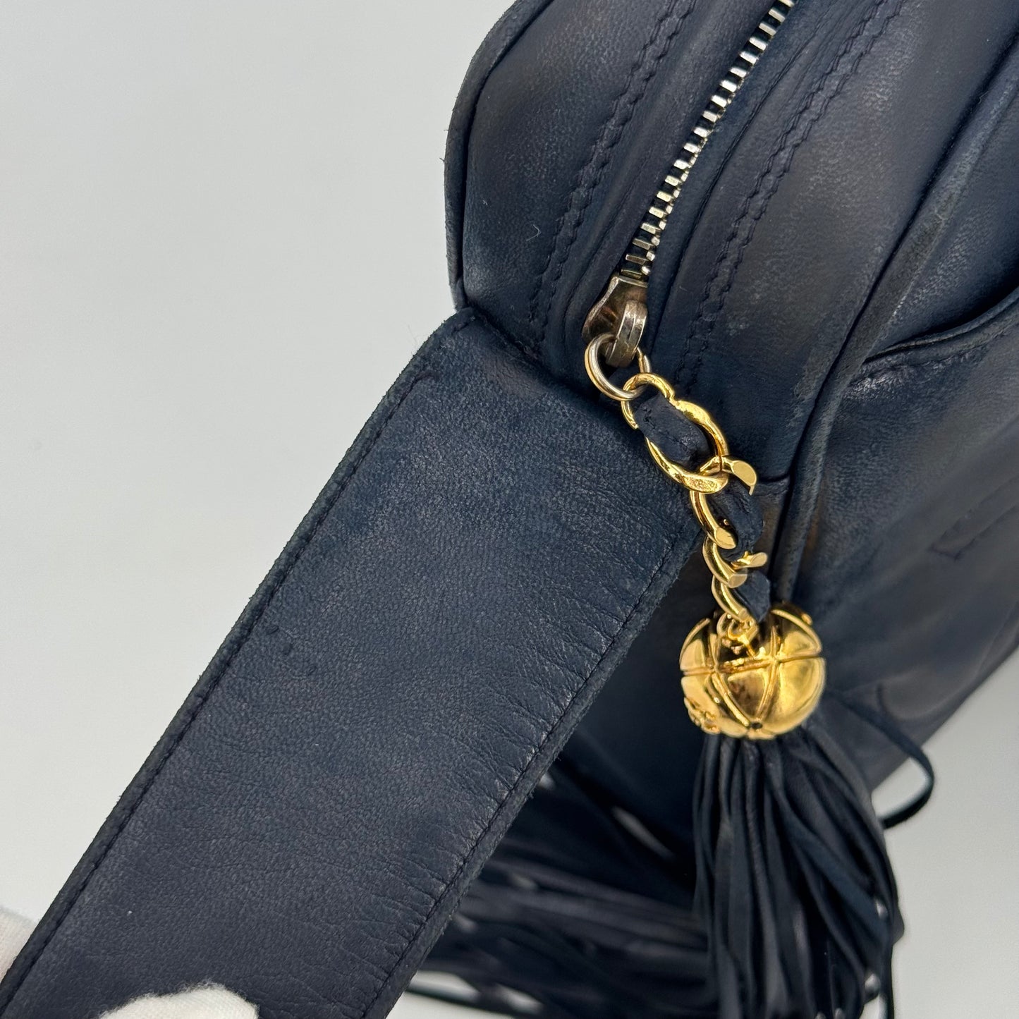 Chanel Camera Navy GM