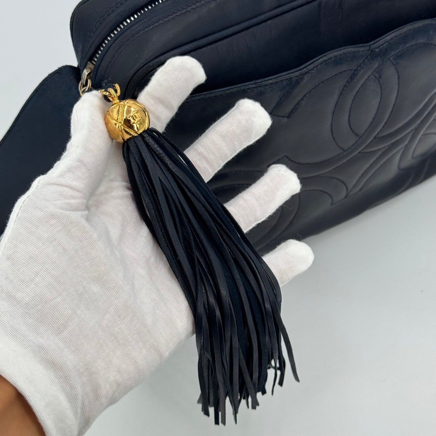 Chanel Camera Navy GM