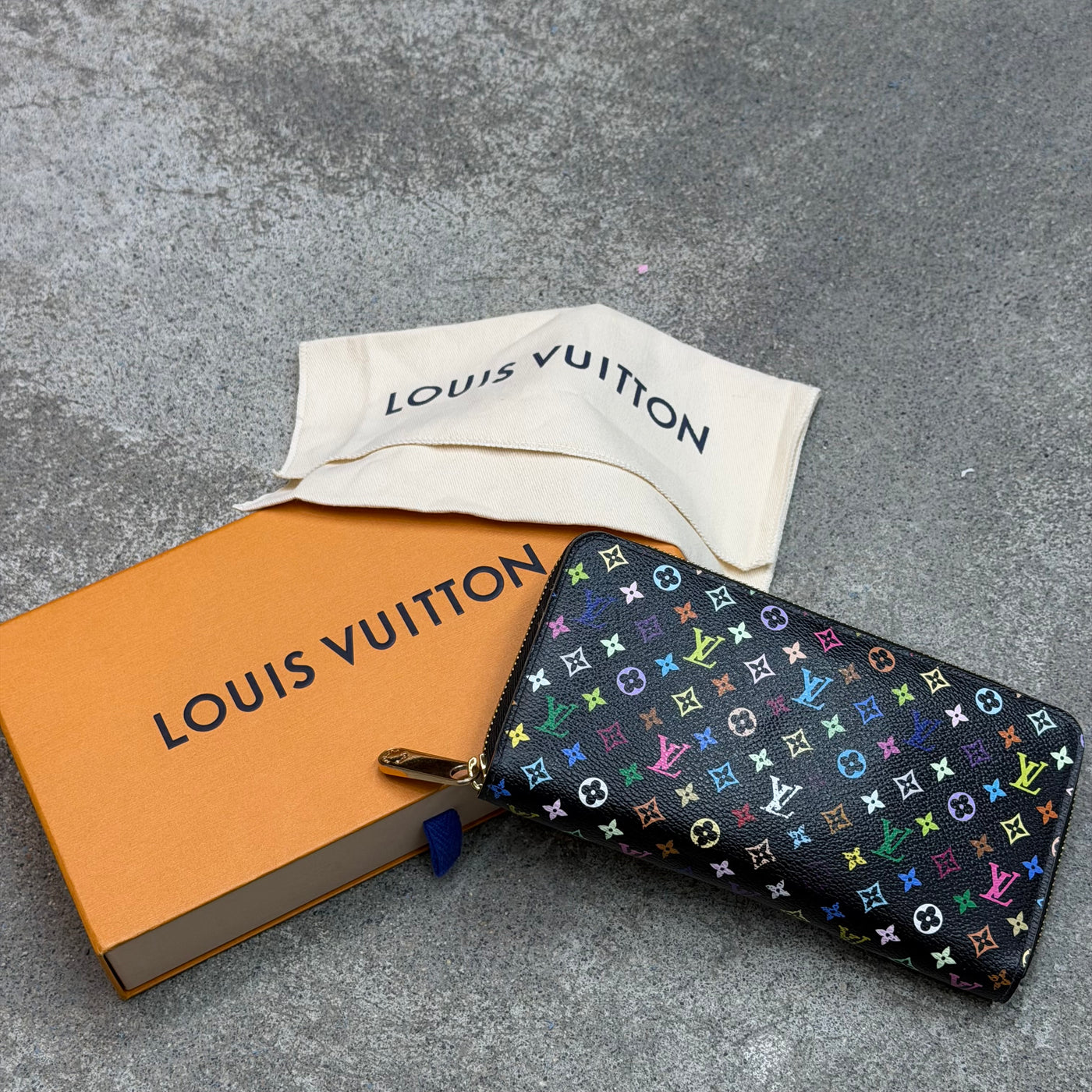 Louis Vuitton portefeuille long Murakami