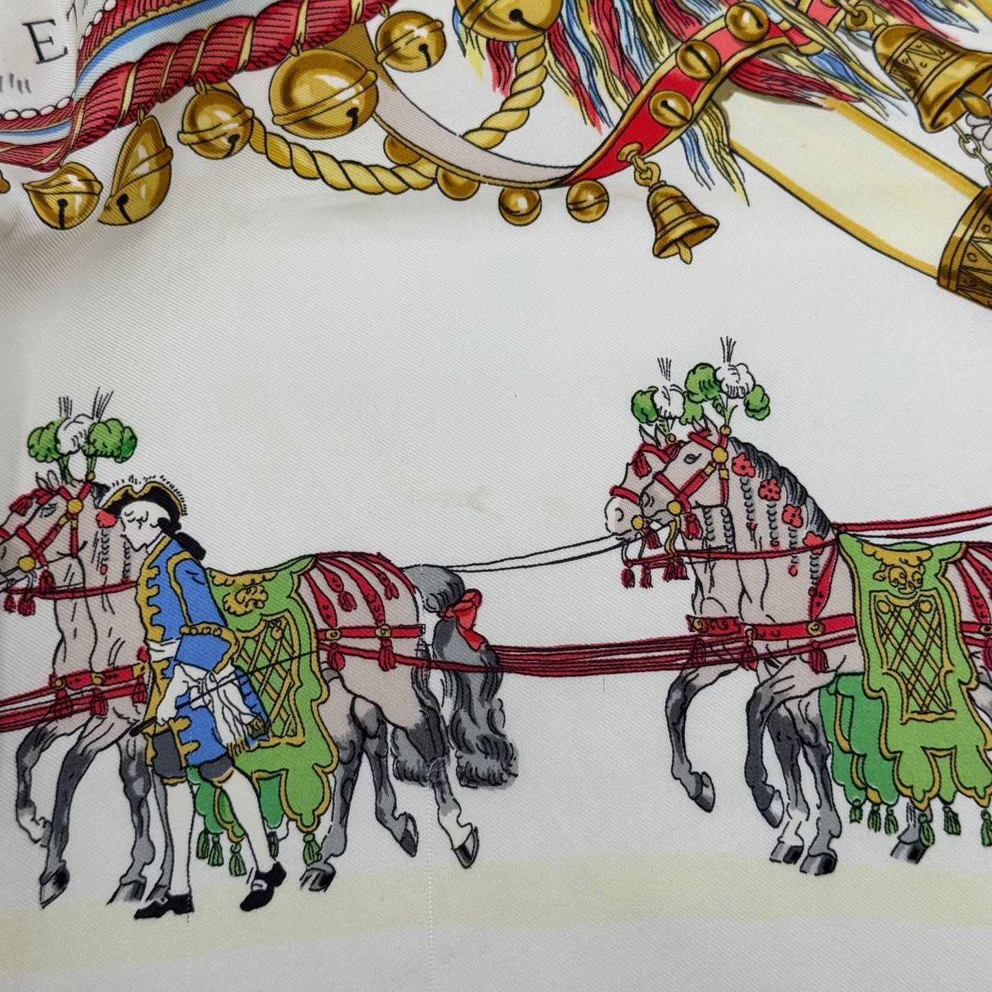 Hermès carré « Caparaçons «