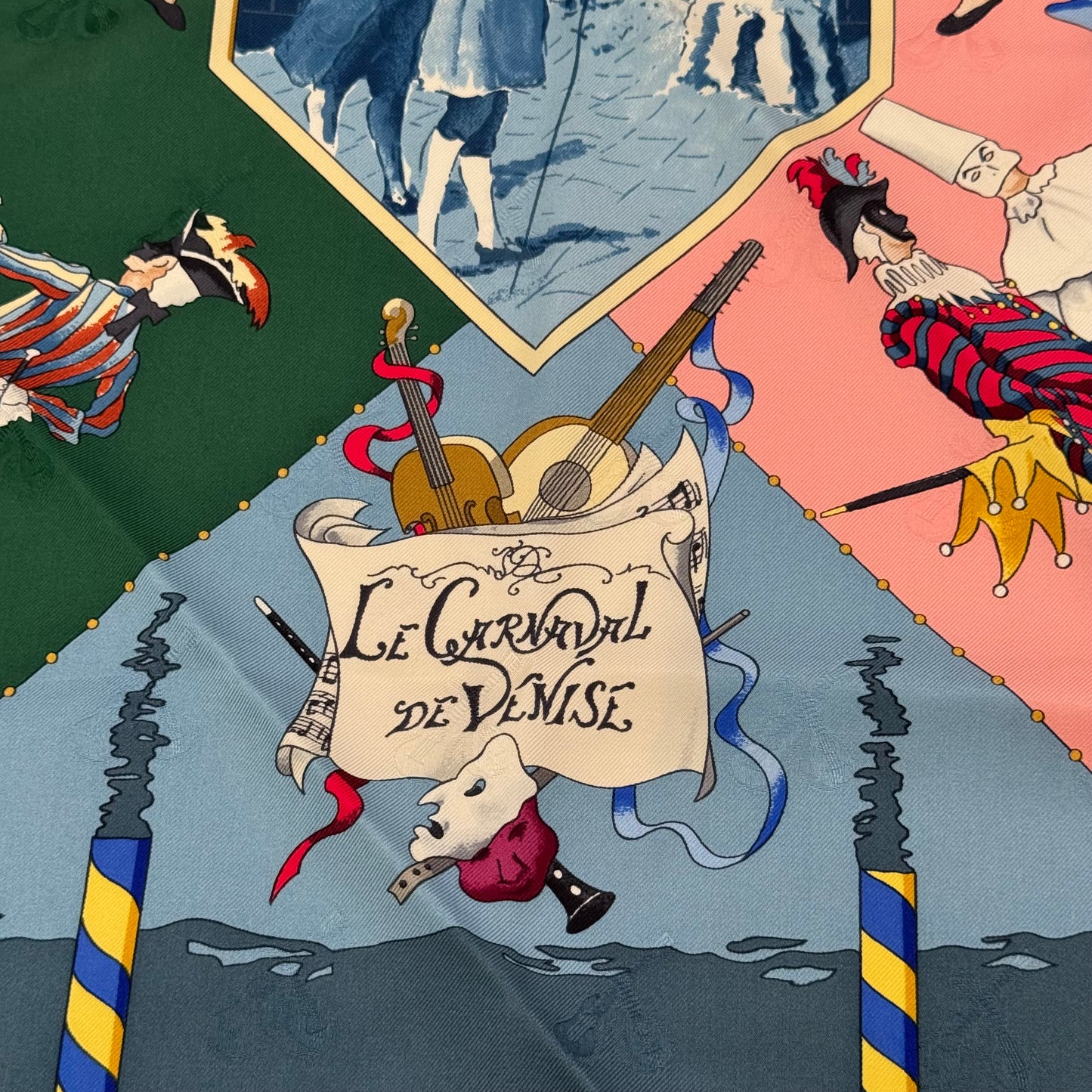 Hermès carré « carnaval de Venise «