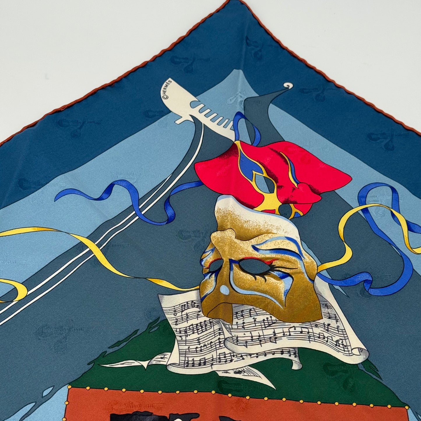Hermès carré « carnaval de Venise «