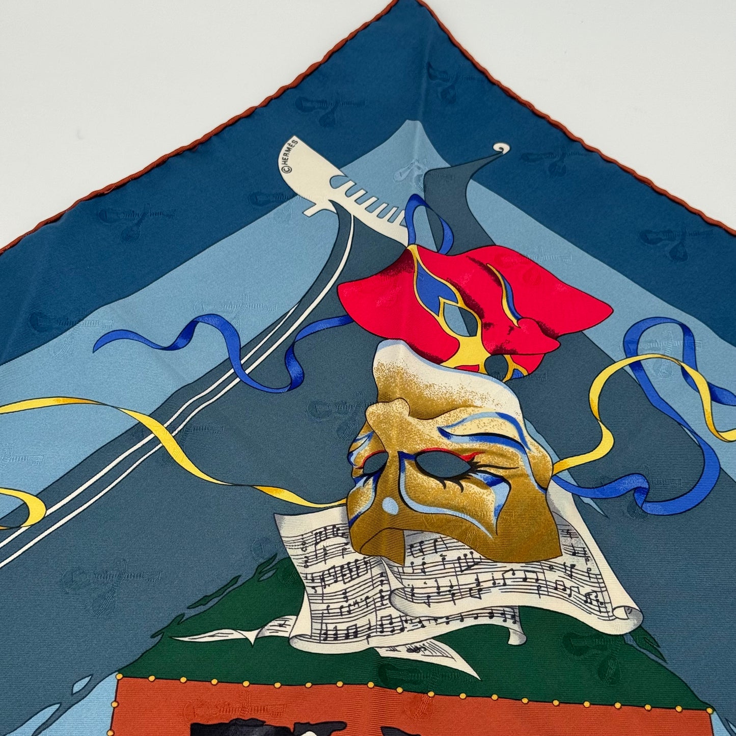 Hermès carré « carnaval de Venise «
