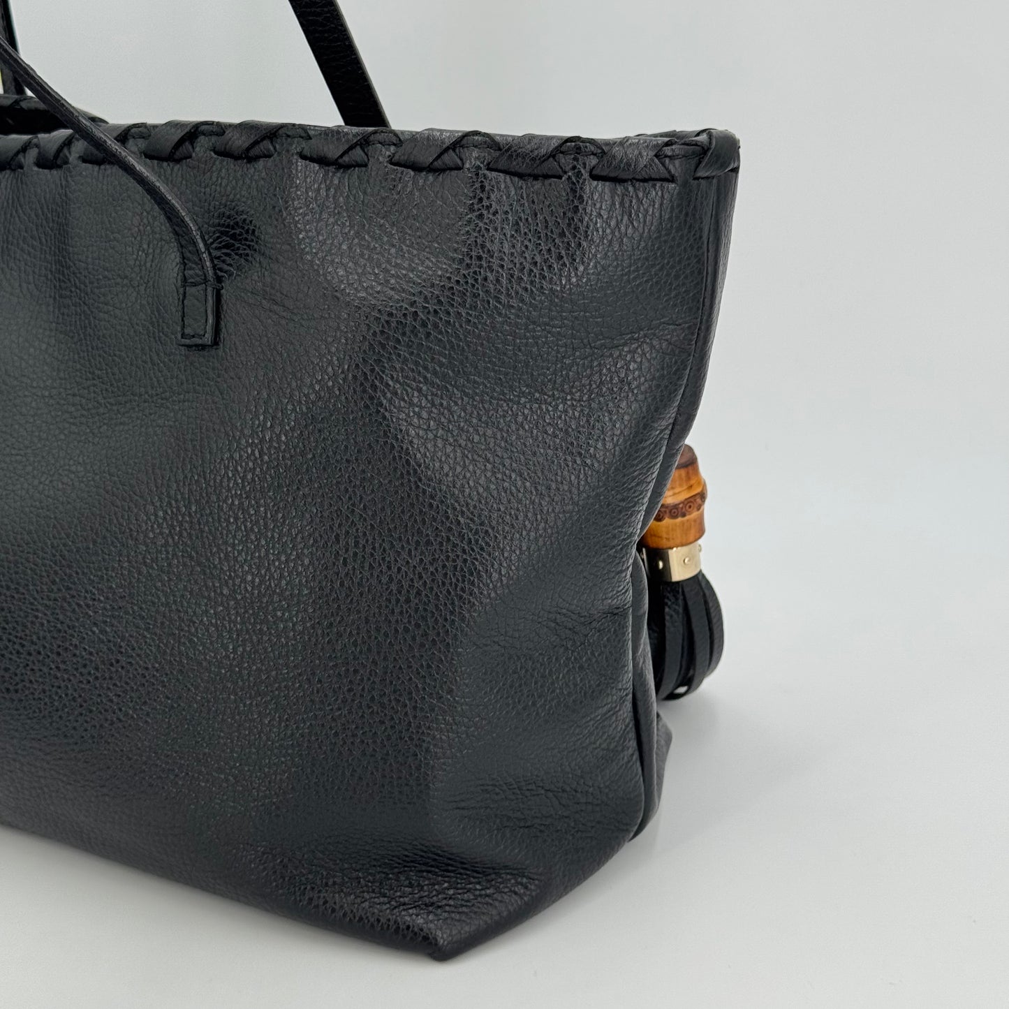 Sac Shopping Gucci bamboo