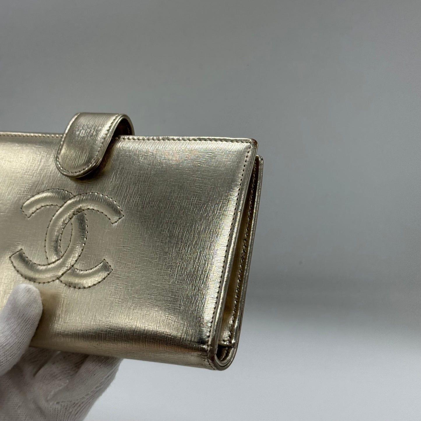 Chanel Wallet - Gold