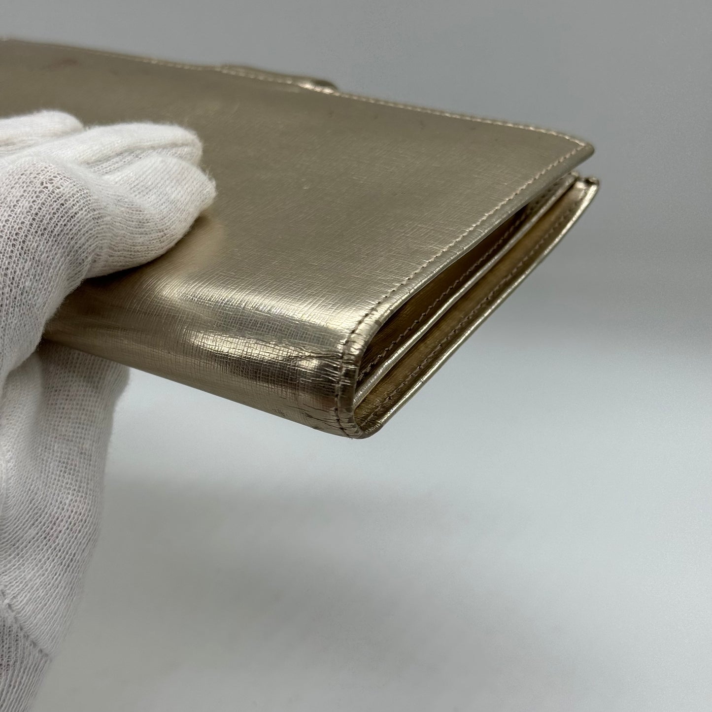 Chanel Wallet - Gold