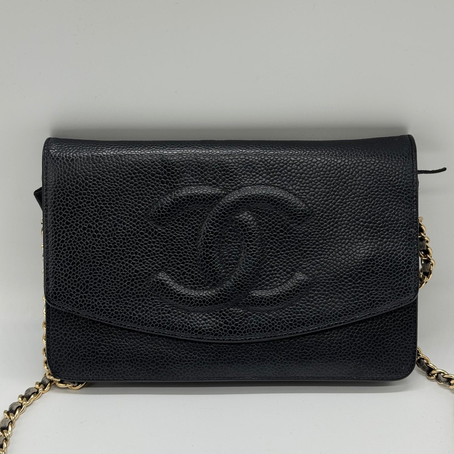 Chanel WOC noir caviar