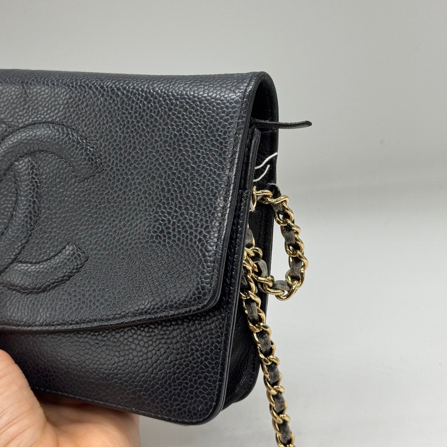 Chanel WOC noir caviar