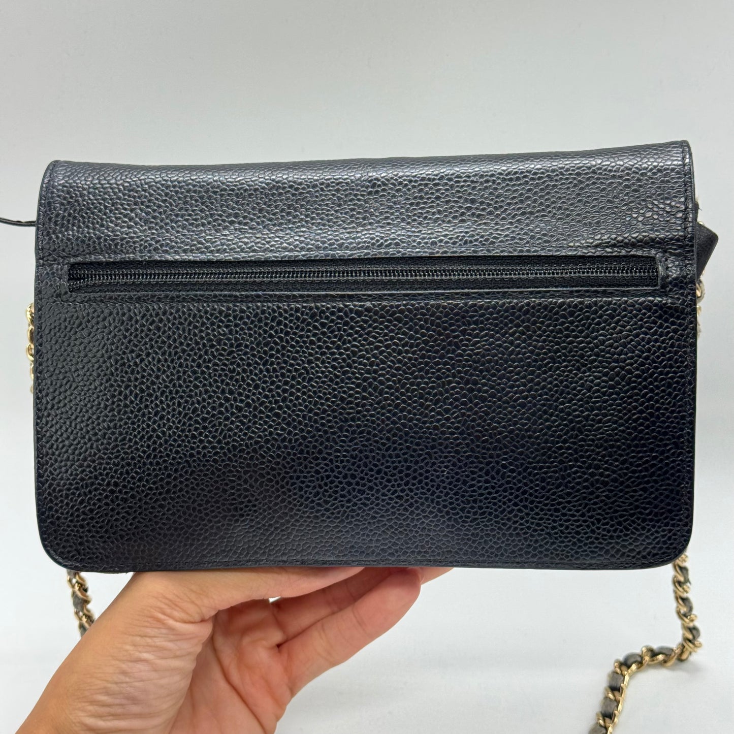 Chanel WOC noir caviar