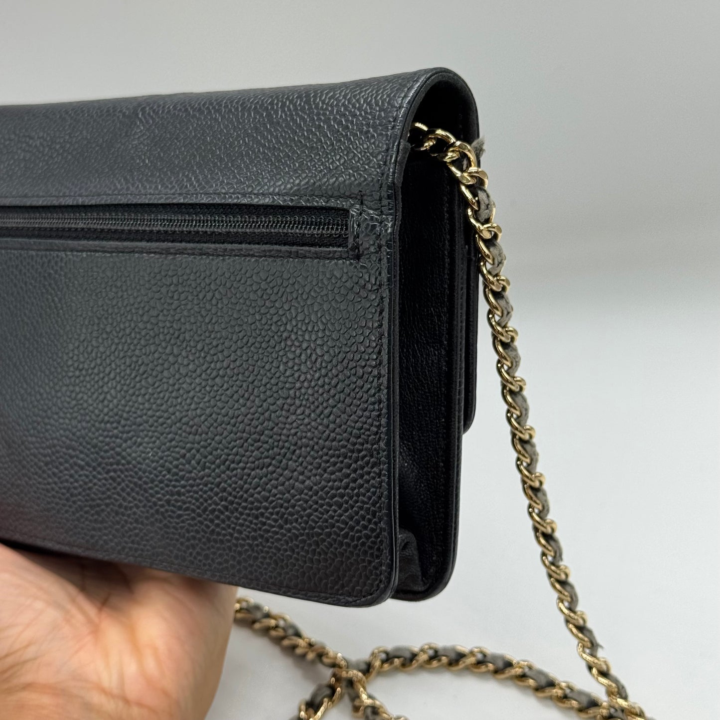 Chanel WOC noir caviar