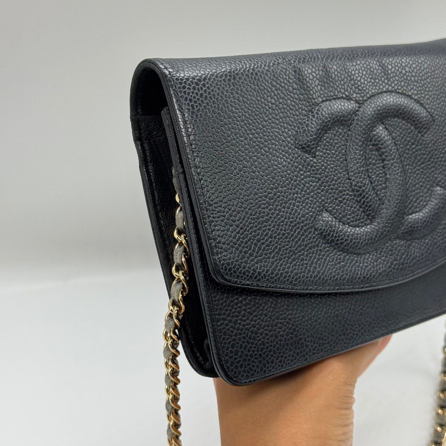 Chanel WOC noir caviar