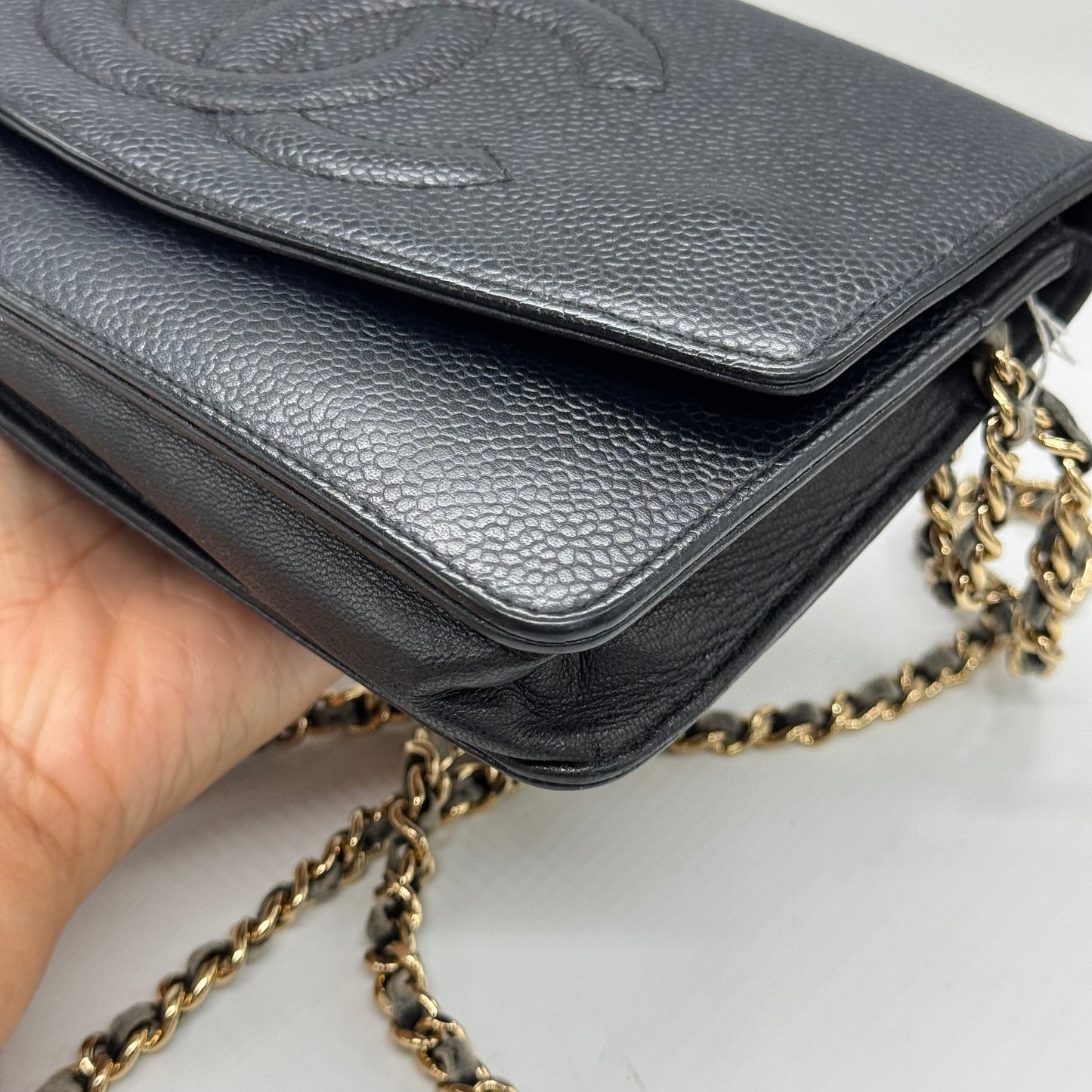 Chanel WOC noir caviar