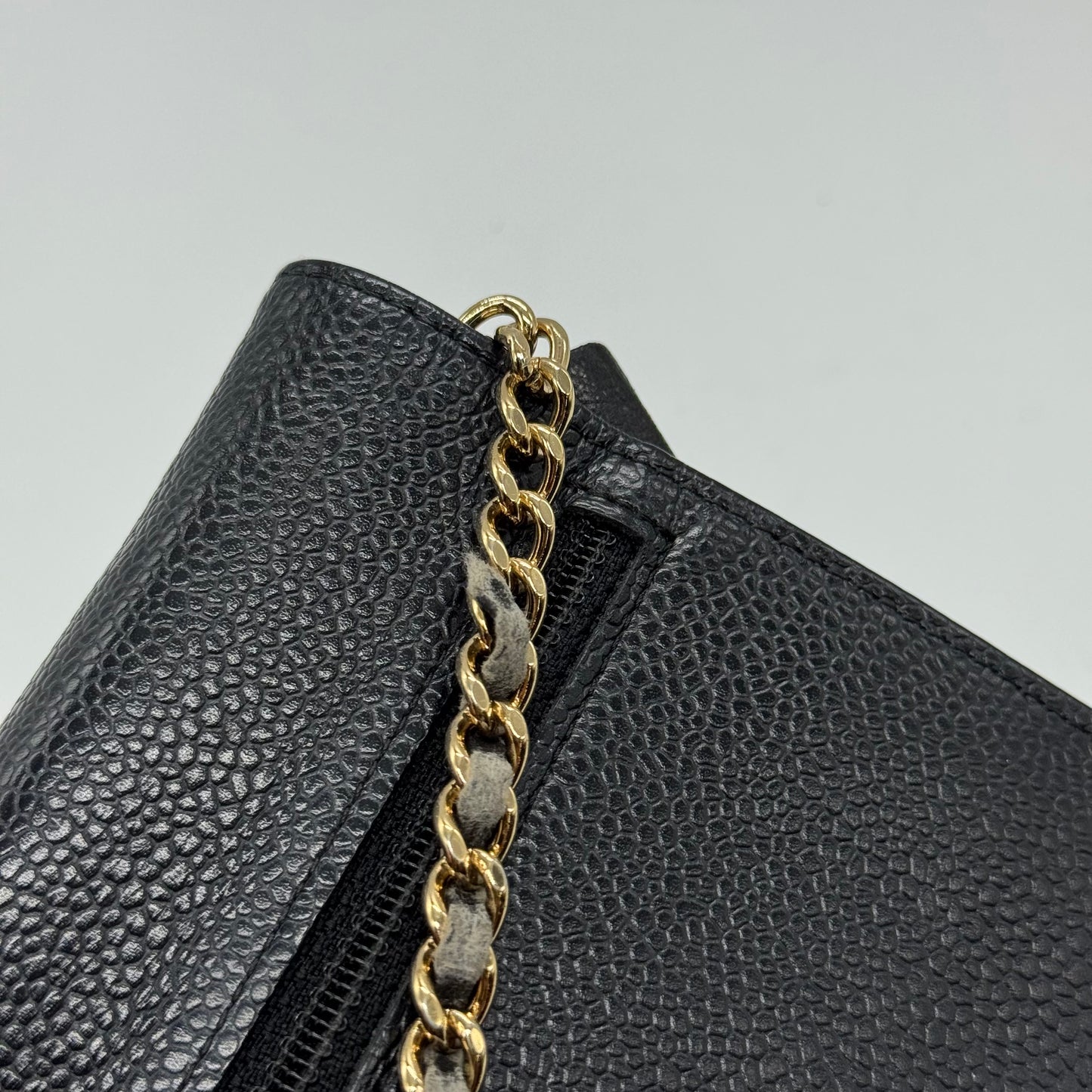 Chanel WOC noir caviar