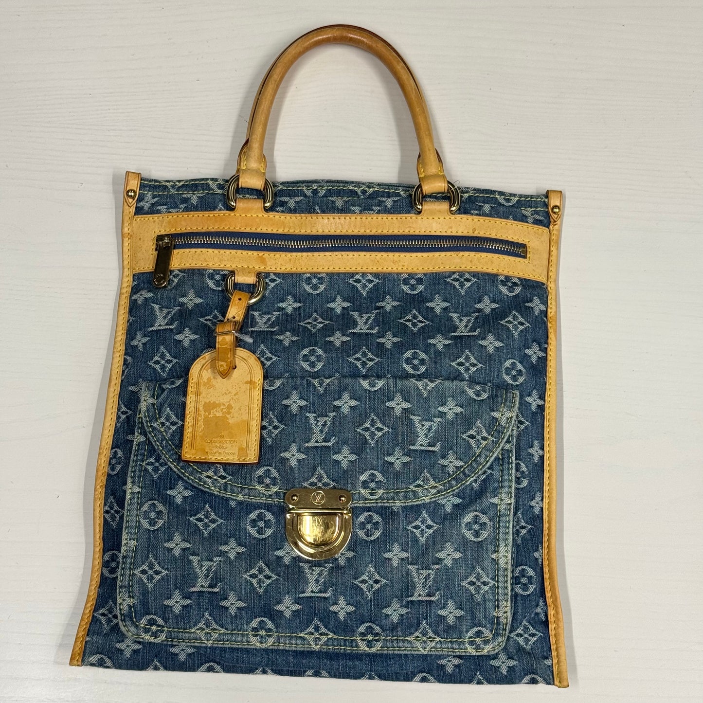 Louis Vuitton Cabas denim
