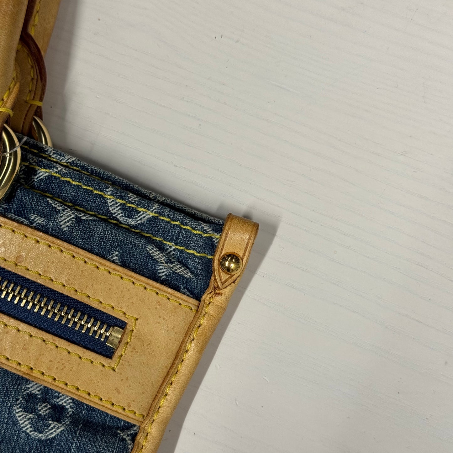 Louis Vuitton Cabas denim
