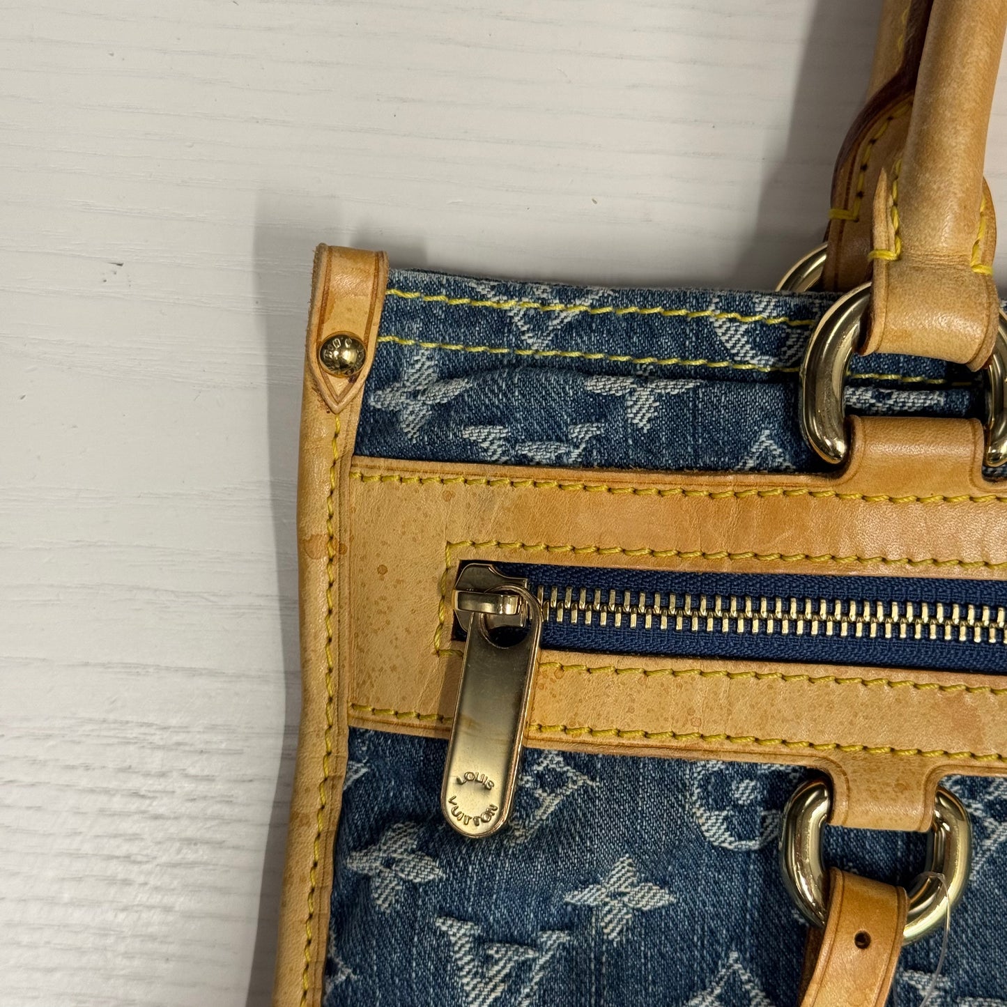 Louis Vuitton Cabas denim