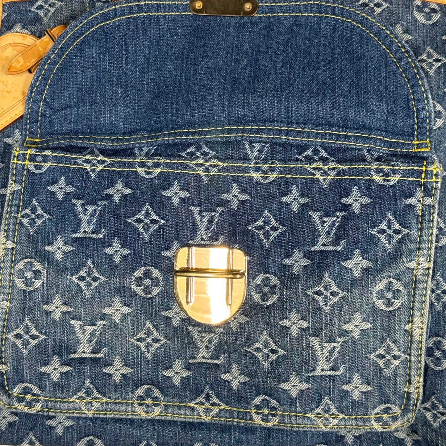 Louis Vuitton Cabas denim