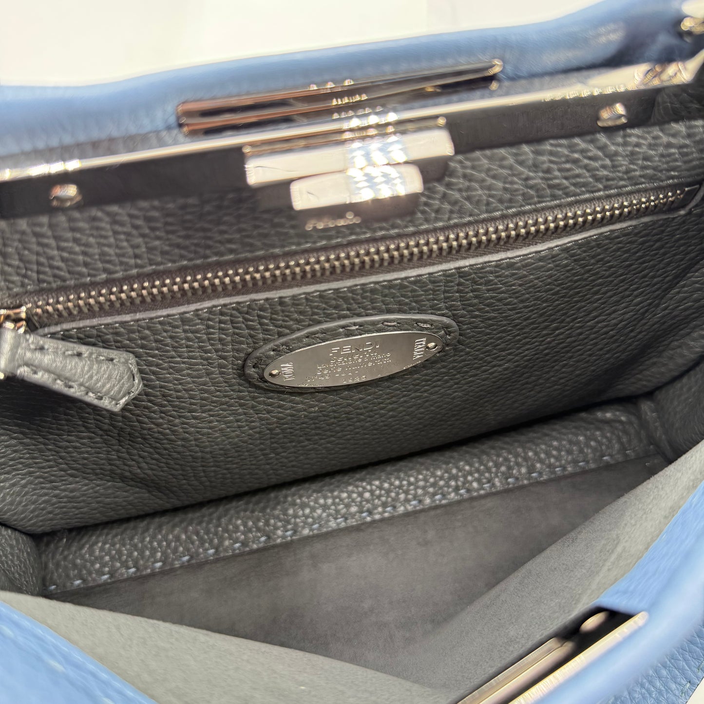 Fendi peekaboo selleria bleu