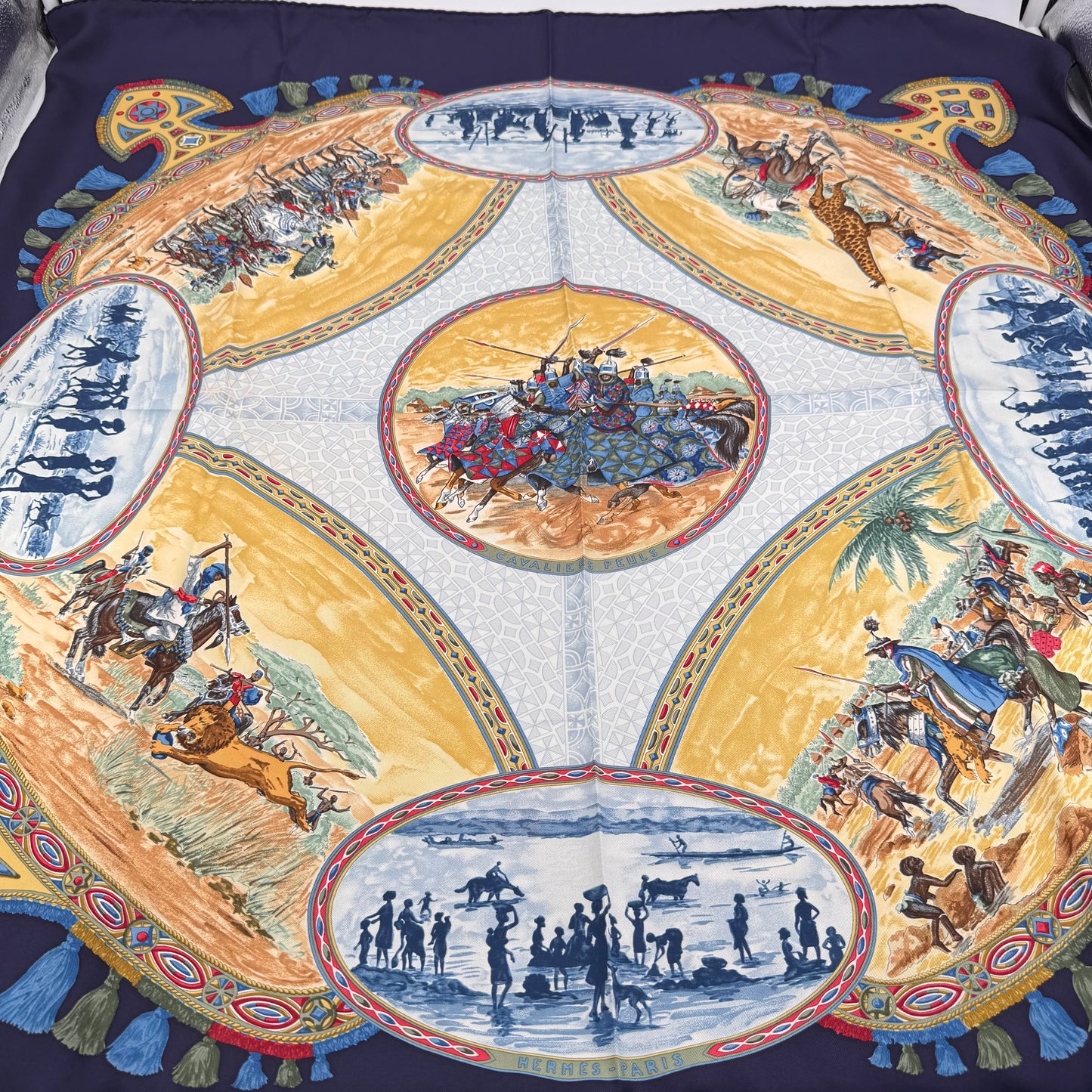 Hermès Carré « Cavaliers Peuls »