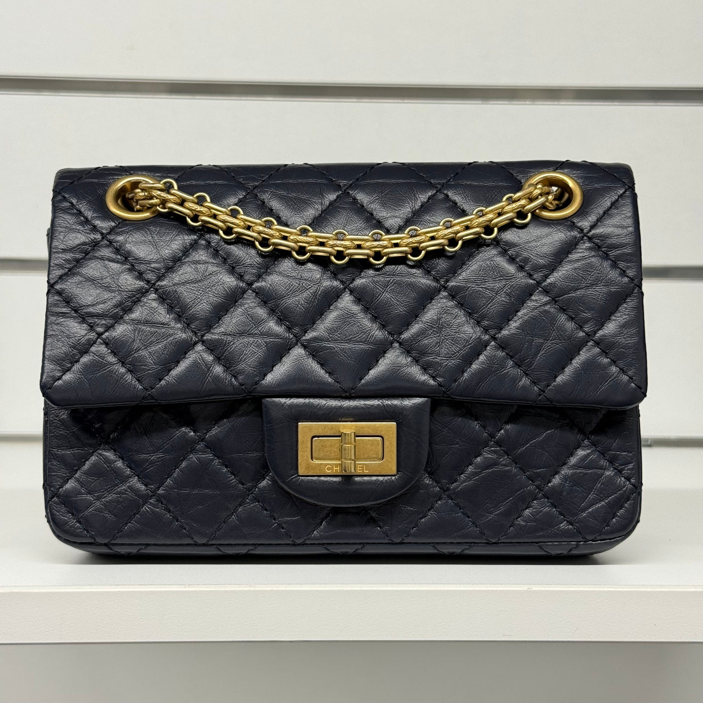 Chanel 2.55 navy