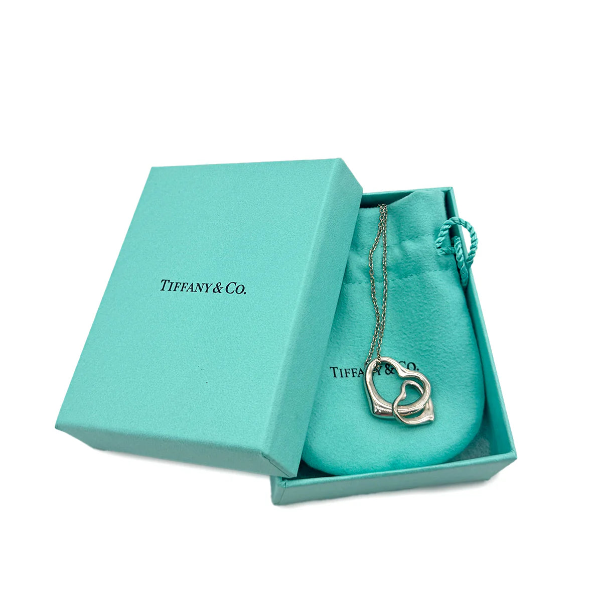 Tiffany&Co collier double cœur