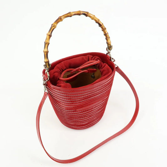 Gucci sac seau Bamboo