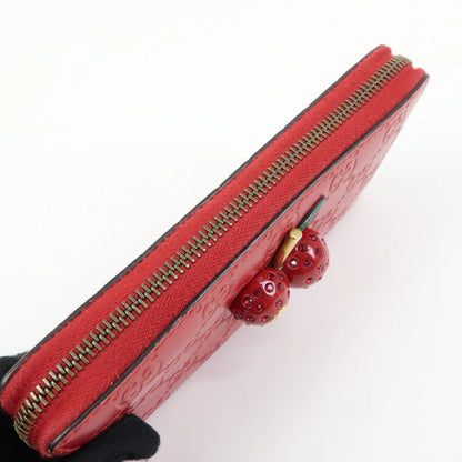 Gucci portefeuille cerise