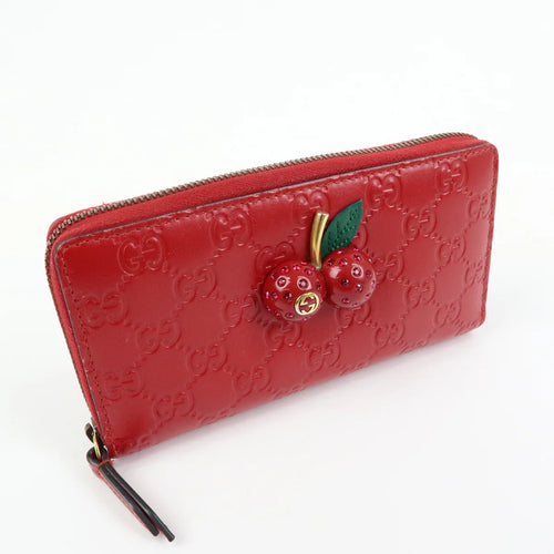 Gucci portefeuille cerise