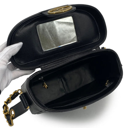 Chanel vanity chevrons crossbody