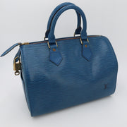 Louis Vuitton speedy 25 épi bleu