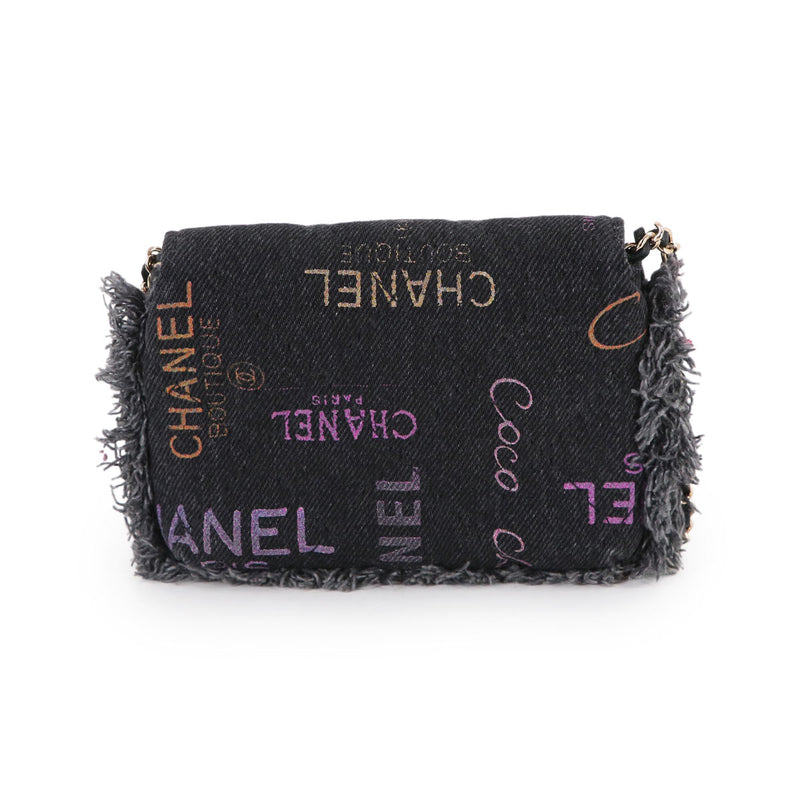 Chanel WOC denim