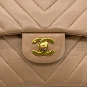 CHANEL 1112 chevron beige