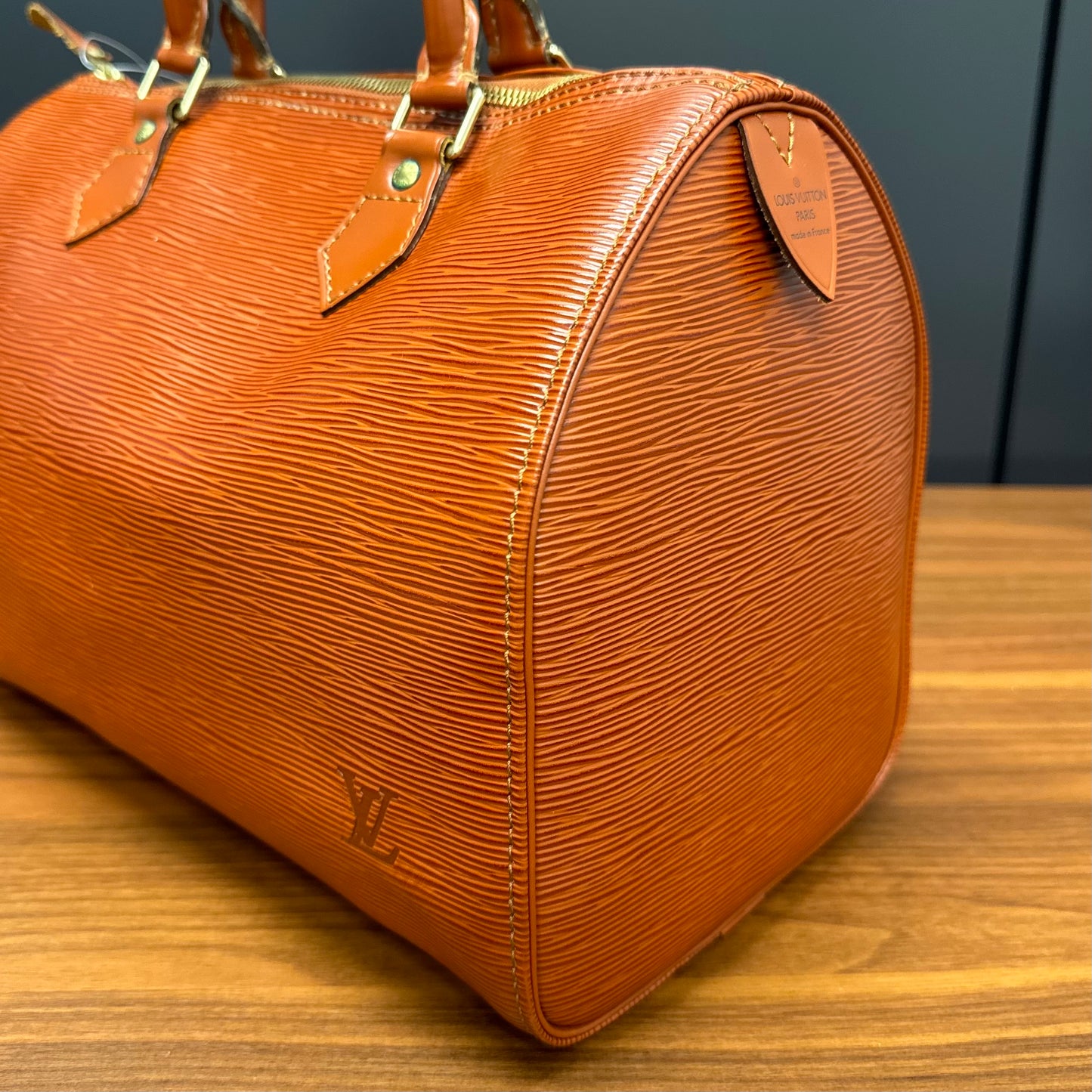 Sac Speedy 30 cognac épi Louis Vuitton