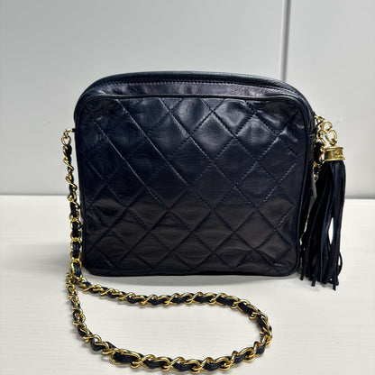 Chanel Caméra Navy