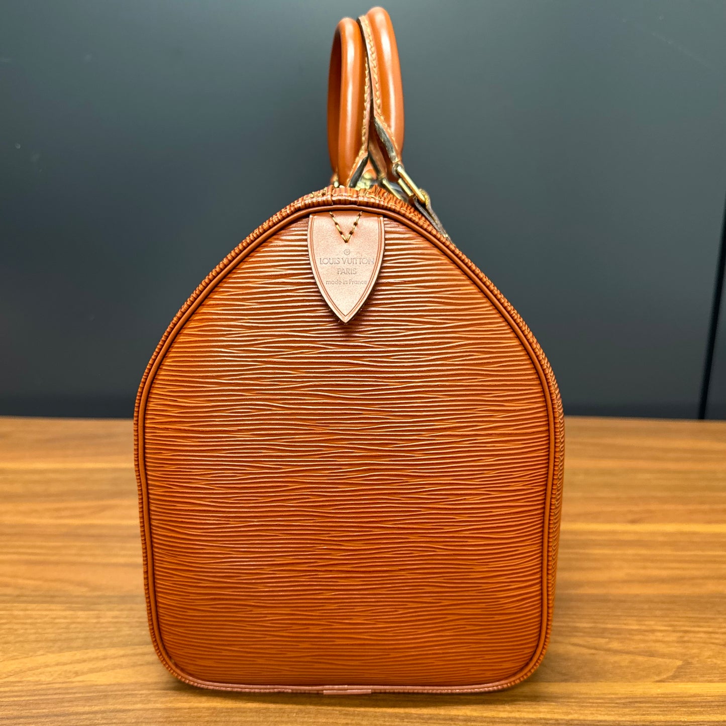 Sac Speedy 30 cognac épi Louis Vuitton