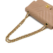 CHANEL 1112 chevron beige