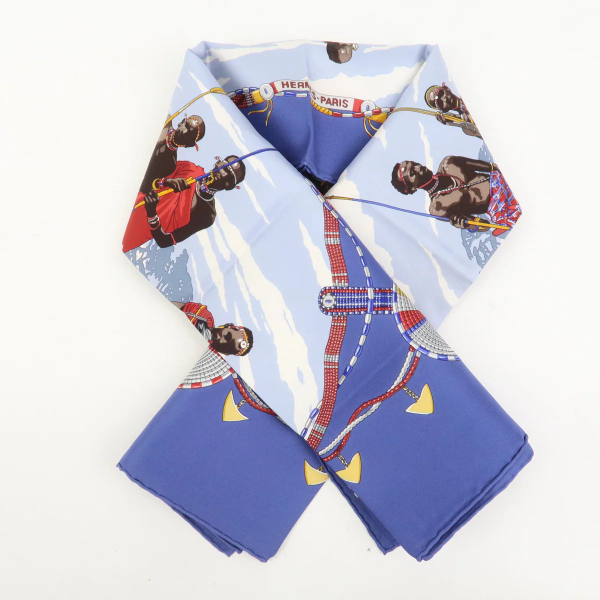Hermès carré “ Les perles du Kenya “