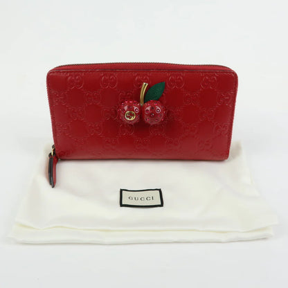Gucci portefeuille cerise