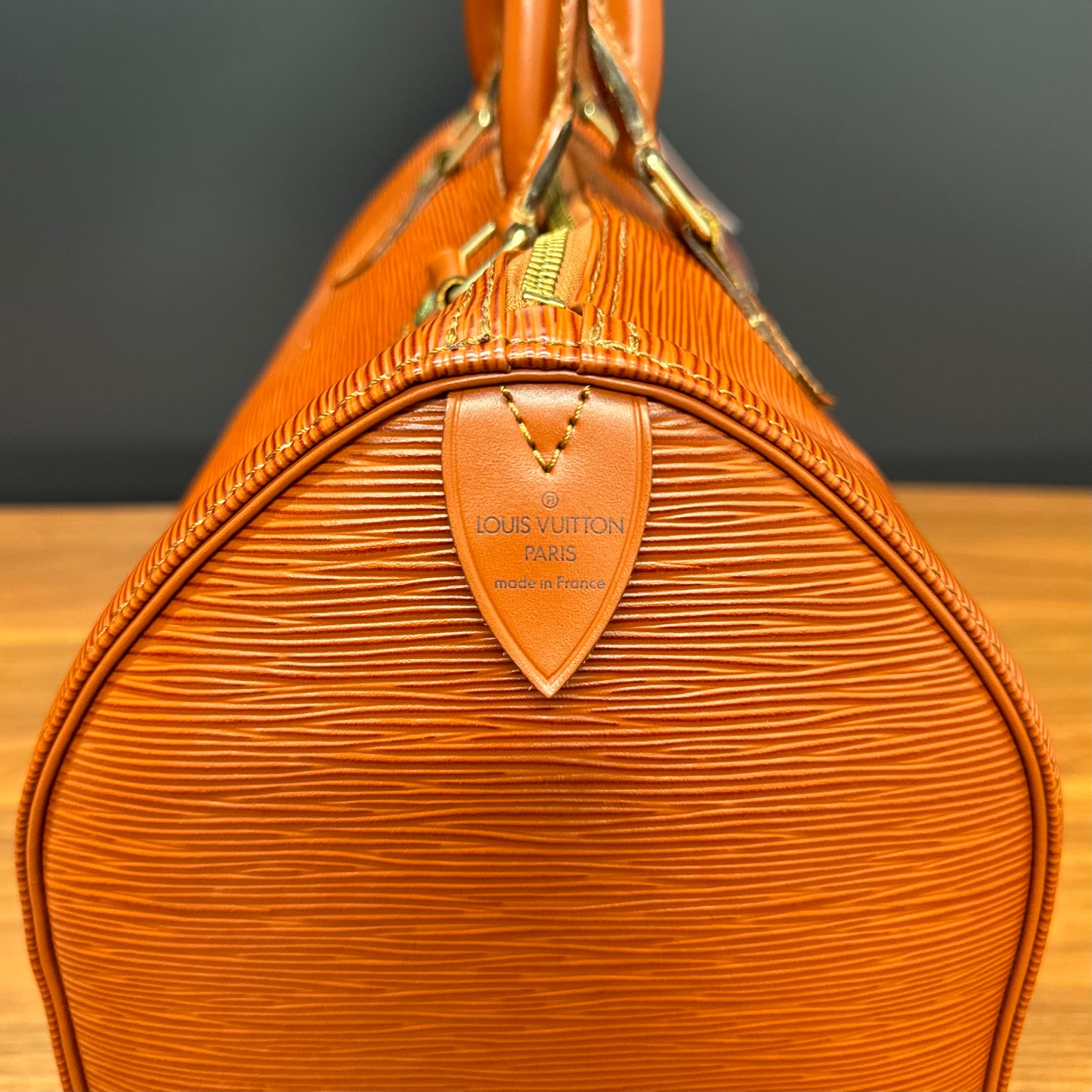 Sac Speedy 30 cognac épi Louis Vuitton