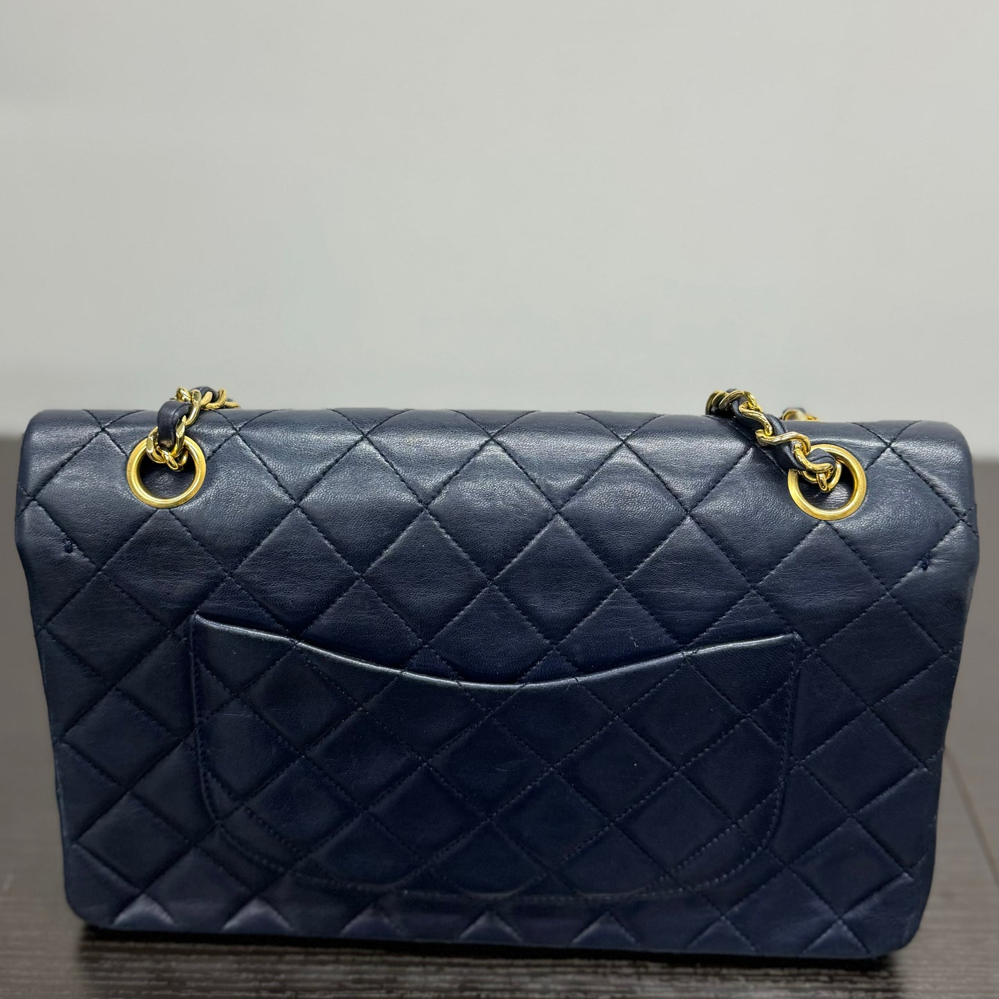 Sac Chanel timeless medium 1112 bleu marine