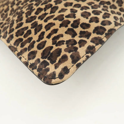 Loewe pochette léopard XL