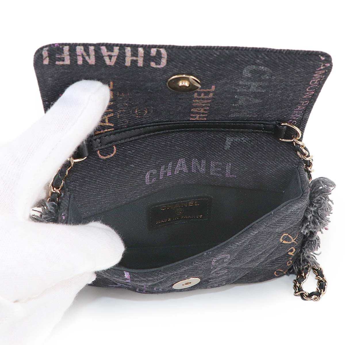 Chanel WOC denim