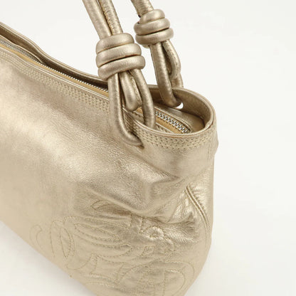 Loewe sac ou pochette dorée XL